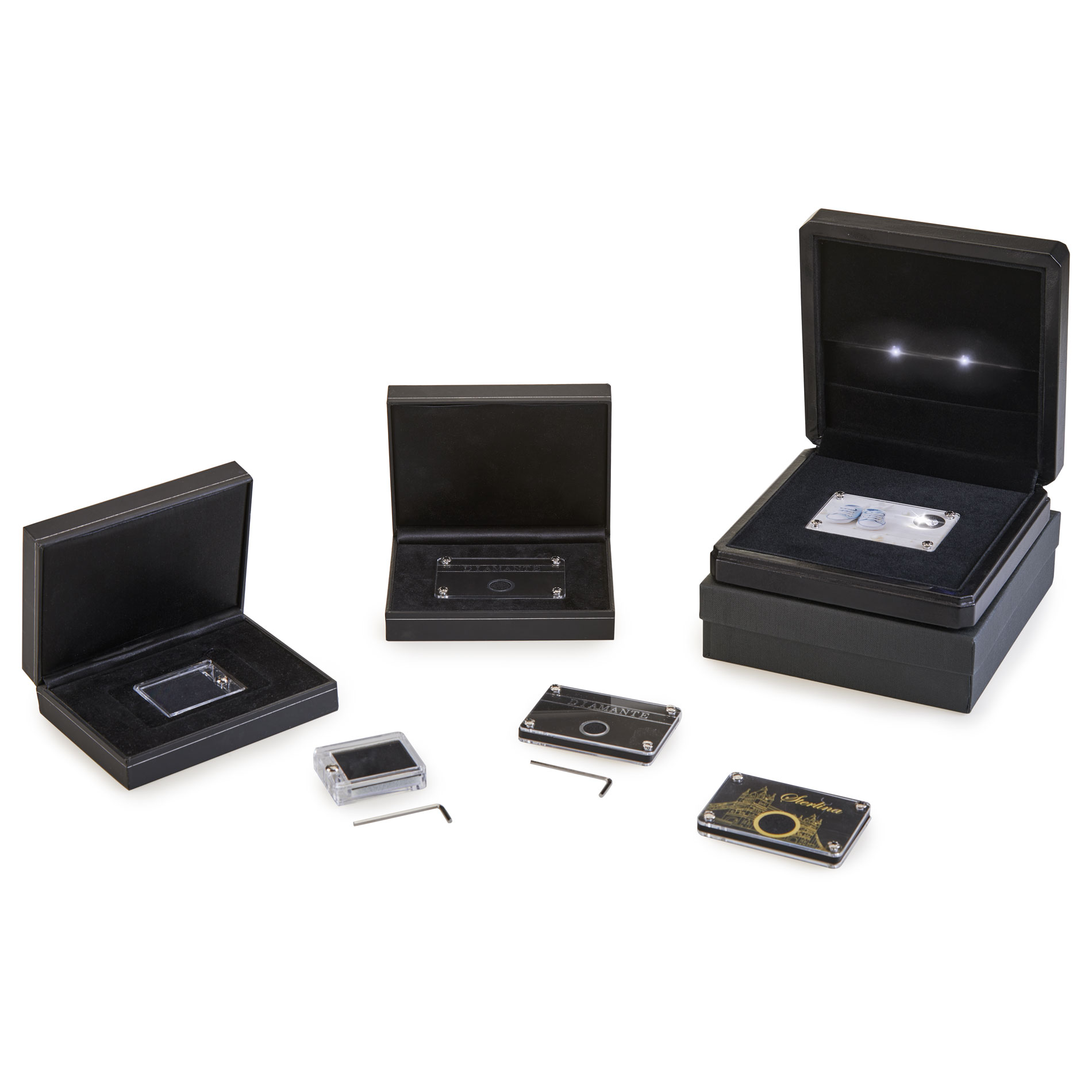 Serie 2360 Astucci portapietre e blister